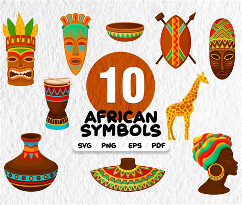 African Symbols Svg African Symbols Vector African Symbols Silhouette