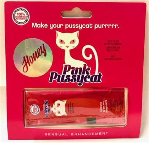 Pink Pussycat Honey Sensual Enhancement Sachet Etsy