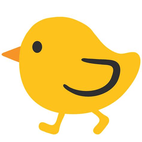 Baby Chicken Emoticon