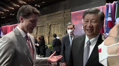 xi jinping confronts justin trudeau over alleged leaks abc news