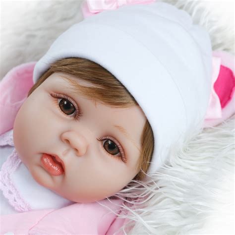 22 Newborn Lifelike Silicone Vinyl Reborn T Baby Doll Handmade