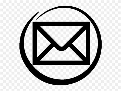 Logo Email Preto Png Email Symbol White Png Transparent Png
