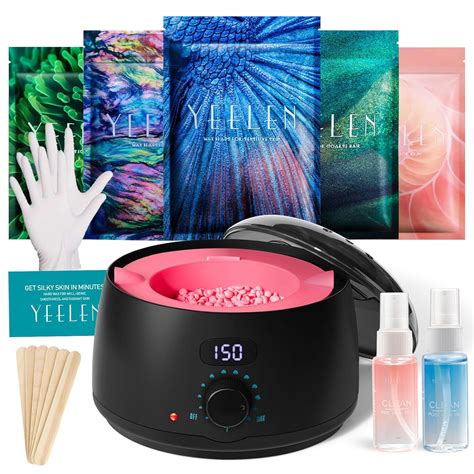 Waxing Kit For Women Yeelen X Bestienoly Digital Wax Warmer For Hair Removal With