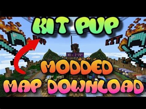 Minecraft Modded Kit Pvp Server Map Wdownload Xbox 360oneps3ps4