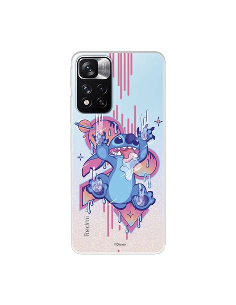 Funda Para Xiaomi Redmi Note 11s 4g Oficial De Disney Stitch Graffiti