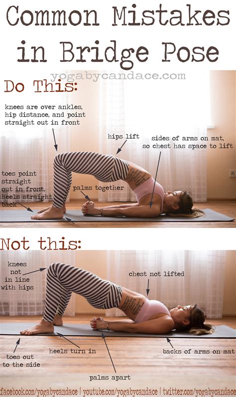 Common Mistakes In Yoga Poses — Yogabycandace