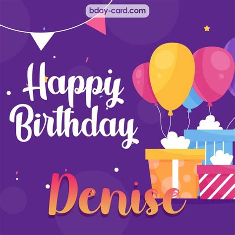 Birthday Images For Denise 💐 — Free Happy Bday Pictures And Photos