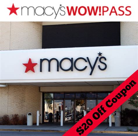 The holding company was renamed macy's, inc. Macy's Coupons: $20 Off Wow Pass