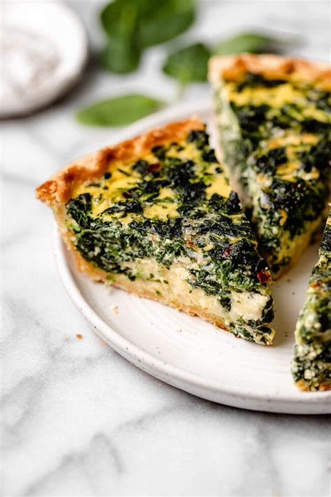 Best Spinach Quiche Recipe Two Peas Their Pod