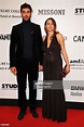 Actor Luca Calvani and Francesca Arena arrive at amfAR's second... News ...