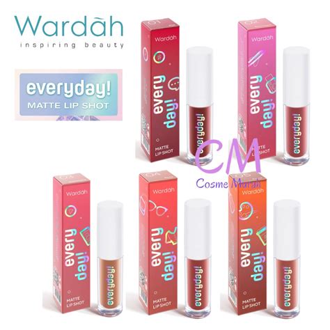 Jual CM WARDAH Everyday Matte Lip Shot Lip Cream Matte Shopee Indonesia