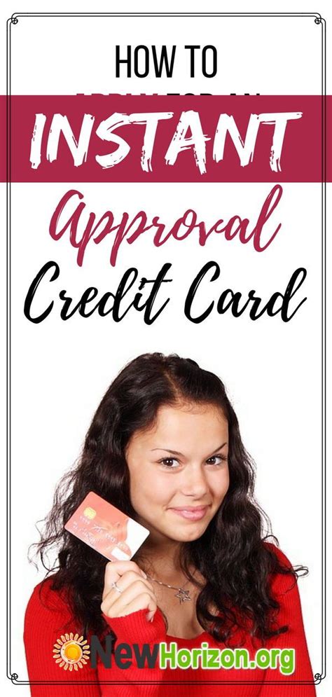 This can be as little as 60 seconds from some banks, if all the required. How to Apply for An Instant Approval Credit Card | Small business credit cards, Best credit ...