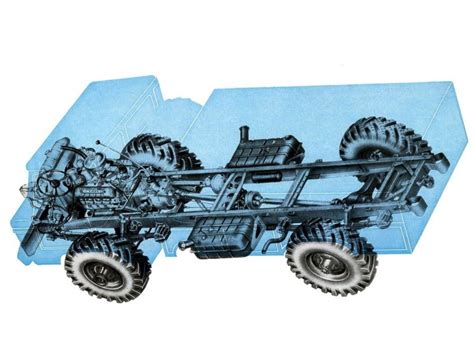 Military Truck Cutaway Drawings In High Quality