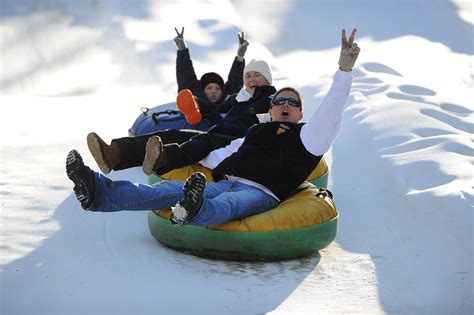 These 7 Snow Tubing Parks In North Carolina Are Perfect For An