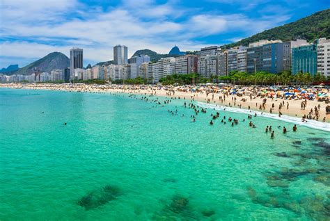 Copacabana Beach Rio De Janeiro Brazil From These Are