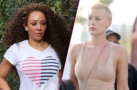 mel b former nanny lorraine gilles see through top