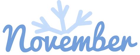 November Logo Logodix