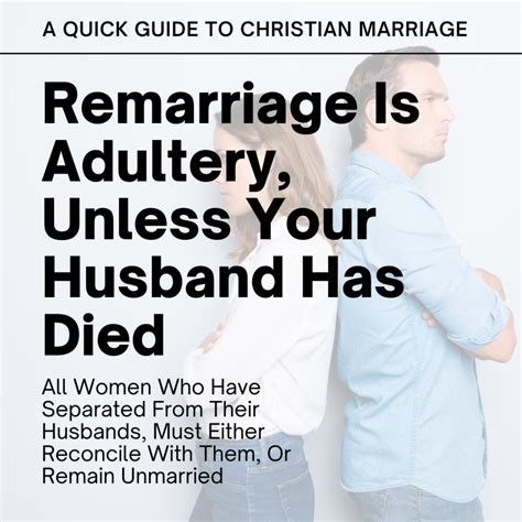 Remarriage Is Adultery Amos Ministries