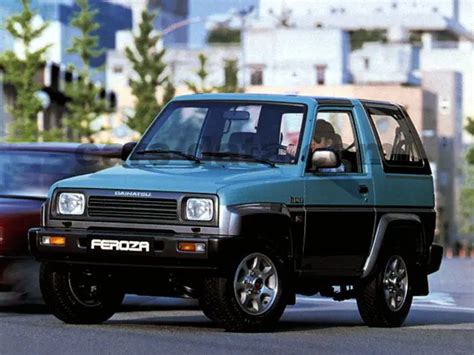 Daihatsu Feroza Resin Top El Ii Manual Door Specs Cars Data Com