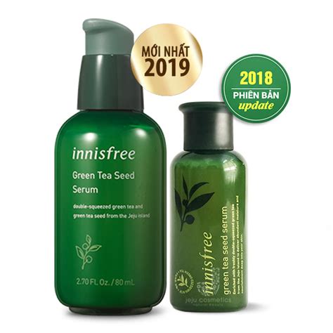 Was confused in choosing the perfect serum which contains natural ingredients. Combo Serum Trà Xanh Innisfree Green Tea Seed Serum 80ml ...