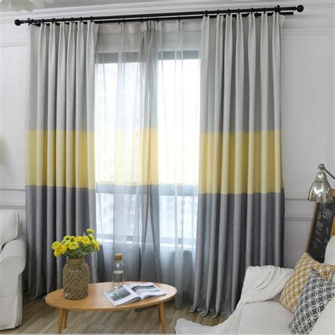Bedroom curtains do more than just provide privacy in this very personal area of the home. Nordic Modern Gradient Blackout Curtains for Living Room ...