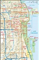 Downtown Chicago Street Map Printable