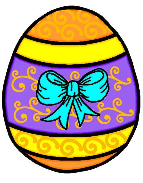 Orange Easter Egg Clipart Best