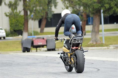 Woman Motorcycle Stunt Rider 12 Photograph By Cynthia Nunn