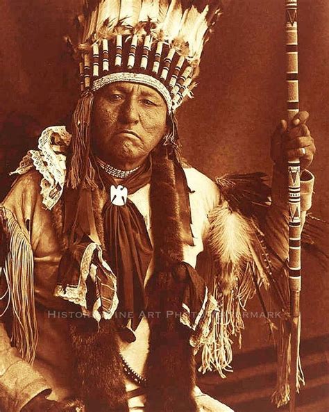 Comanche Indian Chief Timbo Vintage Photo Native American Old West
