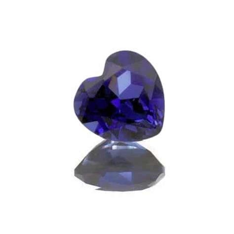 Lab Created Blue Sapphire Hearts Jamming Gems