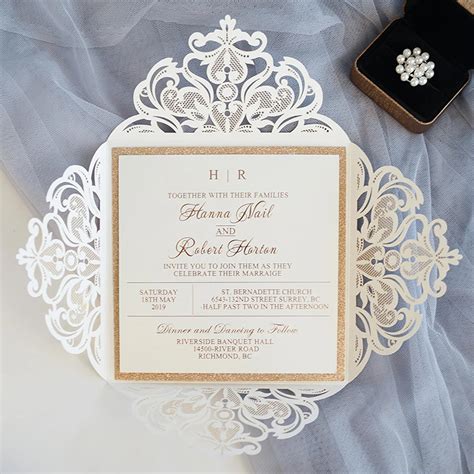 Wedding Invitation Card Examples Best Design Idea