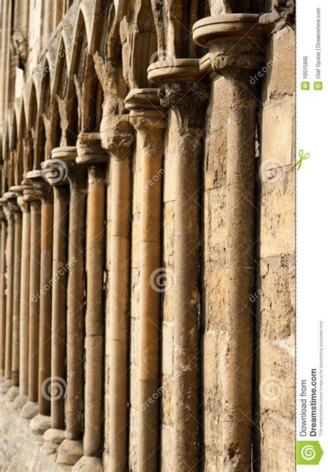 Gothic Columns Stock Image Image Of Architectural Granitic 19015895