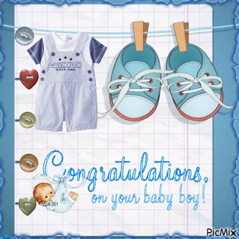 Congratulations On Your Baby Boy Picmix