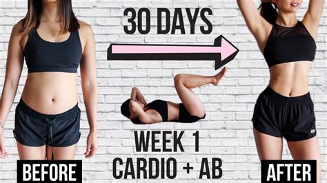 1 Week Exercise To Lose Belly Fat Exercise Poster
