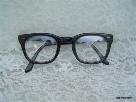 vintage military issue birth control glasses