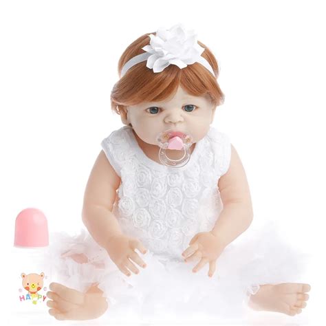 22 Inch 55 Cm Silicone Baby Reborn Dolls Lifelike Doll Reborn Babies