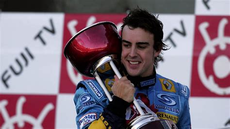 Alonso celebrates the second of two successive titles with renault in brazil, 2006. Fernando Alonso announces return to F1 in 2021 with Renault