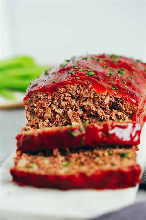 Easy Turkey Meatloaf Recipe | low carb meatloaf - Primavera Kitchen