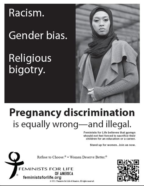 new pregnancy discrimination ad feminists for life of america