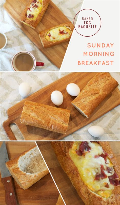 Baked Egg Boats Breakfast Recipe Spoon Fork Bacon In 2022
