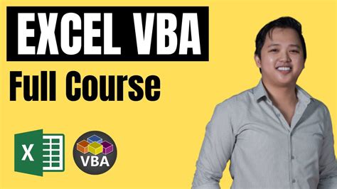 Excel Vba Tutorial For Beginners A Step By Step Guide Youtube