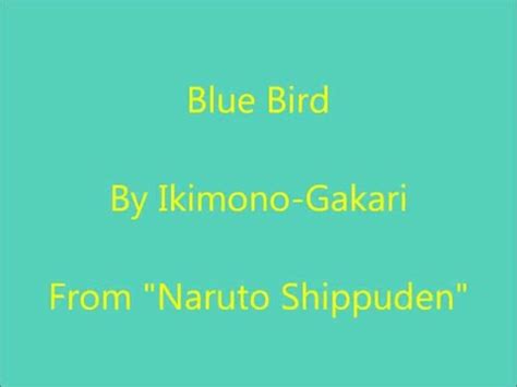 Bila tidak berhasil, coba untuk mengilangkan tanda kutip, misal: Blue Bird Lyrics (Romaji) by Ikimono-Gakari - Naruto ...