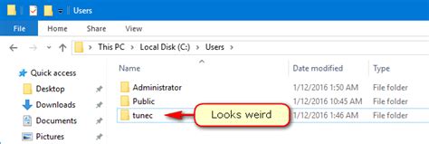 How To Rename The User Profile Folder In Windows 10 Cusersusername