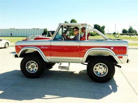 Sell Used 1968 Early Classic Bronco With Beautiful Custom Paint And