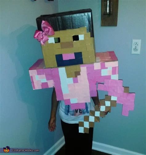 Homemade Minecraft Girls Costume Original Diy Costumes