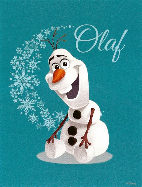My Favorite Disney Postcards Three Postcards Of Olaf The Snowman From