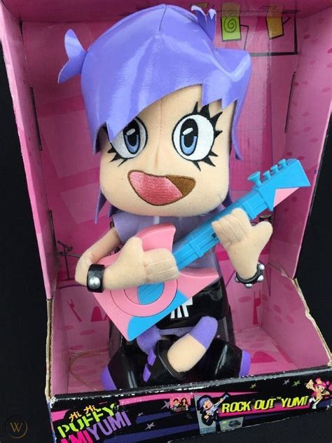 Mattel Cartoon Network Puffy Ami You Me Rock Out Yumi Plush Doll