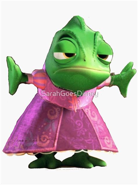 Pascal Tangled Sticker For Sale By Sarahgoesdisney Redbubble