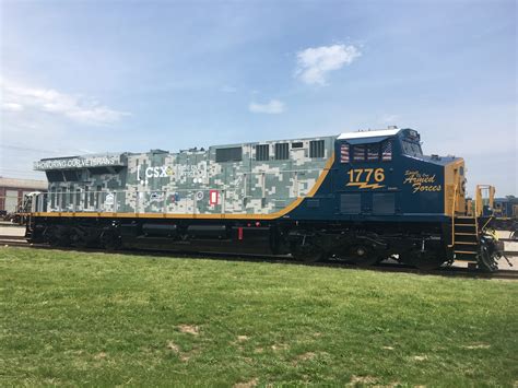 Csx Releases Veterans First Responders Commemorative Units Trains
