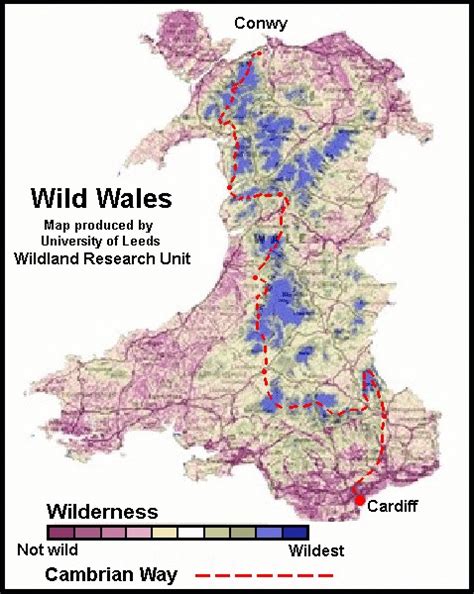 Cambrian Way Official Website Maps Page